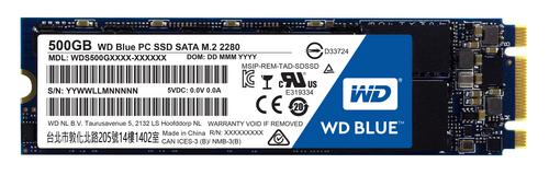 WDC BLUE PC SSD WDS500G2B0B 500GB M.2 2280 3D NAND - AGEMcz