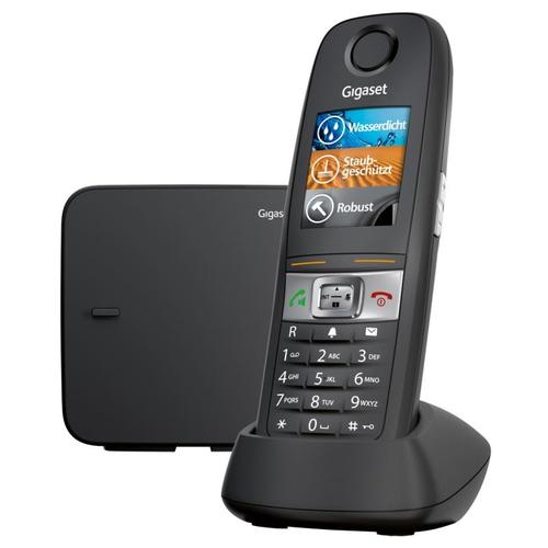 SIEMENS Gigaset E630 bezdrátový telefon, černý, voděodolný, prachuodolný - AGEMcz