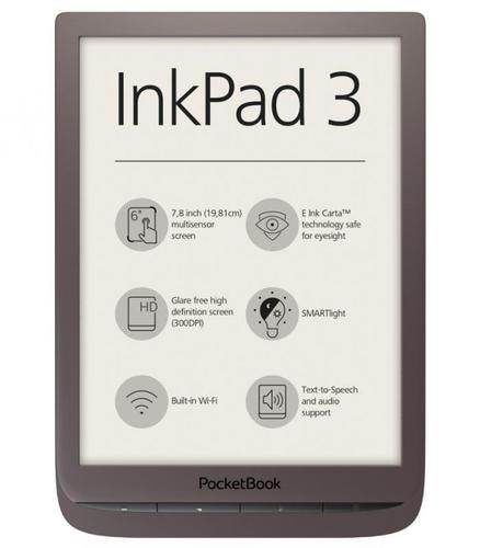 POCKETBOOK 740 InkPad 3 tmavě hnědý podsvícený dotykový displej - AGEMcz