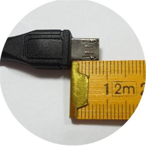 KABEL USB micro 2.0m 2.0, USB A(M) - microUSB B(M) s dlouhým micro konektorem