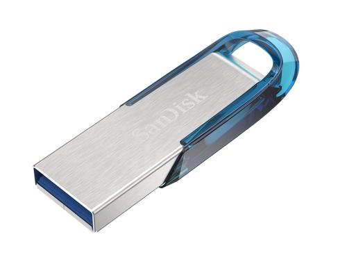 SANDISK Ultra Flair 32GB USB3.0 flash drive, tropická modrá - AGEMcz