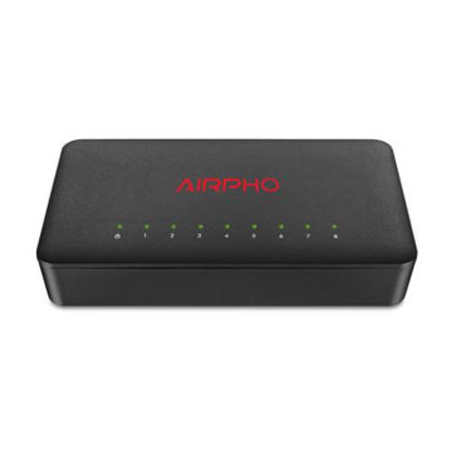 AIRPHO AR-GS108 8xTP 10/100/1000Mbps 8port switch mini size,Gigabit - Doprodej AGEMcz