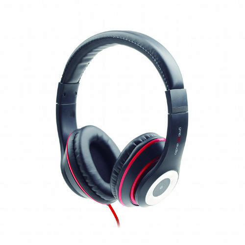 GEMBIRD sluchátka MHS-LAX-B Stereo headset, "Los Angeles", black - AGEMcz