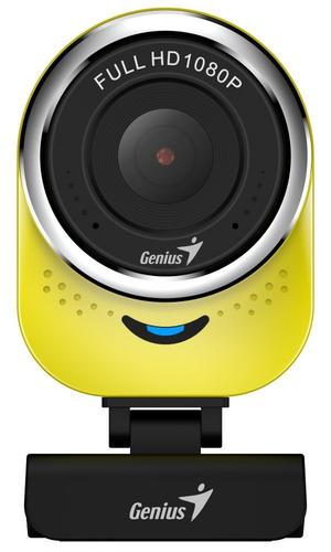 GENIUS VideoCam Webkamera Genius QCam 6000 žlutá Full HD 1080P, mikrofon, USB 2.0, - AGEMcz