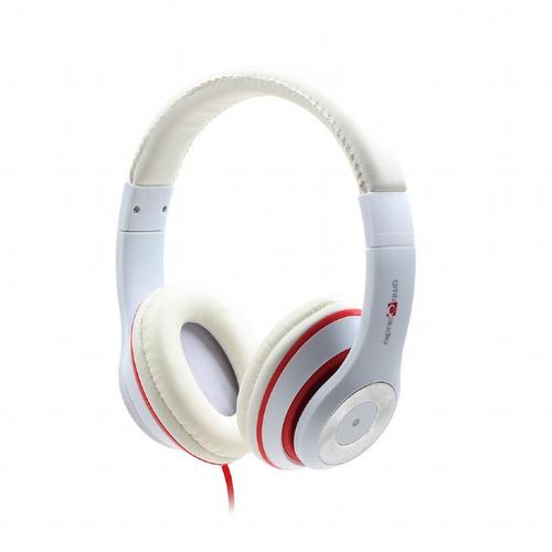 GEMBIRD sluchátka MHS-LAX-W Stereo headset, "Los Angeles", white - AGEMcz