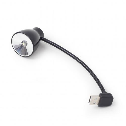 GEMBIRD LED lampička USB pro NB, NL-02 black - AGEMcz