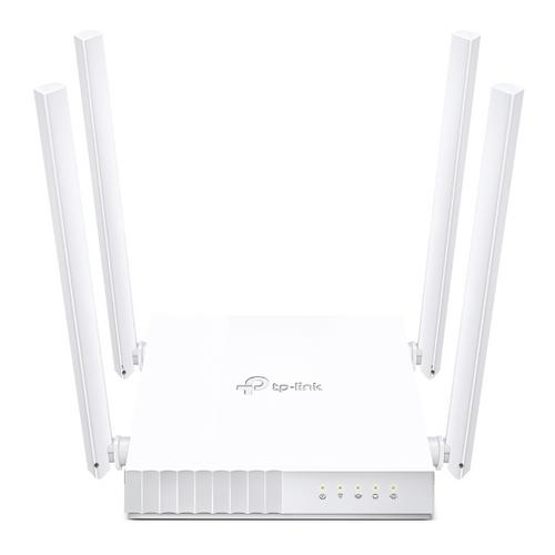 TP-LINK Archer C24 wifi AP/router AC750, 4xLAN, 1xWAN, (2,4GHz, 5GHz, ac) 300 + 433Mbit, 4x fix anténa - AGEMcz