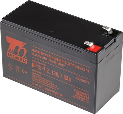 T6 POWER olověný akumulátor NP12-7.2, 12V, 7,2Ah - AGEMcz
