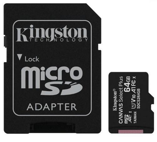 KINGSTON micro SD card SDXC 64GB class10 UHS-I U1 - AGEMcz