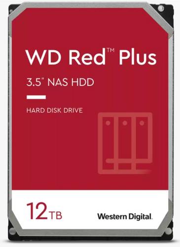 WDC WD120EFBX hdd RED PLUS 12TB SATA3-6Gbps 7200rpm 256MB RAID (24x7 pro NAS) - AGEMcz