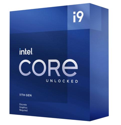 INTEL cpu CORE i9-11900KF socket1200 Rocket Lake BOX 125W 11.generace (bez chladiče, 3.5GHz turbo 5.3GHz, 8x jádro, 16x vlákno, 16MB cache, pro DDR4 do 3200, bez grafiky)