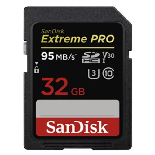 SANDISK Micro SD card Extreme Pro SDHC 32GB UHS-I 95 MB/s, U3, V30 - AGEMcz
