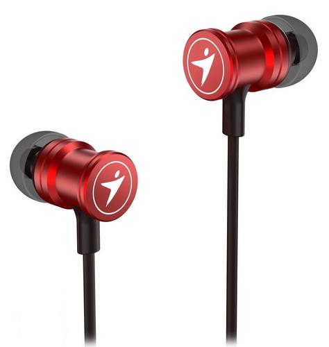 GENIUS sluchátka HS-M316 headset , single jack, červené - AGEMcz