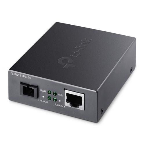 TP-LINK TL-FC111PB-20 Média konvertor 10/100 Mbit/s WDM s 1 portem PoE - AGEMcz