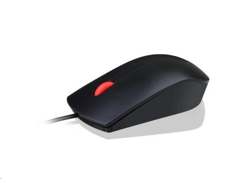 LENOVO myš Essential USB Mouse, černá - AGEMcz