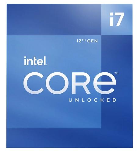 INTEL cpu CORE i7-12700K socket1700 Alder Lake BOX 125W/190W 12.generace (bez chladiče, od 2.7GHz do 5.0GHz, 12x jádro, 20x vlákno, 25MB cache, pro DDR4 do 3200, pro DDR5 do 4800) - Slevy AGEMcz