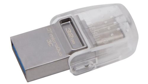 KINGSTON DataTraveler MicroDuo3C 32GB USB3.0 flash drive s OTG - AGEMcz