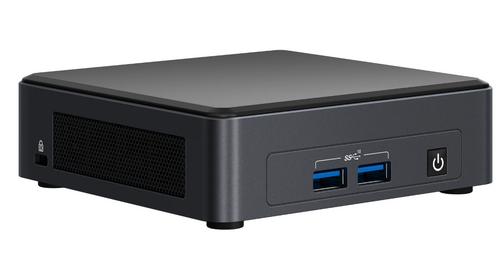 INTEL NUC 11 Pro Kit NUC11TNKv5 Tiger Canyon Mini PC i5 (výška 37mm, 1x M.2 2280) i5-1145G7, DDR4, USB3.0, LAN, WiFi, IrisXe, M.2, HDMI+DPort - AGEMcz