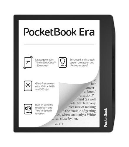 POCKETBOOK 700 ERA InkPad Silver, stříbrný, 16GB, dotykový displej s integrovaným SMARTlight - AGEMcz