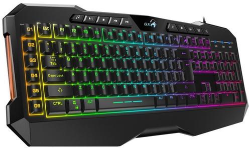 GENIUS klávesnice GX GAMING Scorpion K11 Pro, herní, drátová, podsvícená, USB, CZ+SK layout, černá - AGEMcz