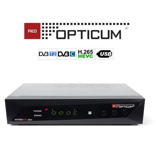 OPTICUM NYTRO box PLUS DVB-T2 H.265 set-top-box - AGEMcz