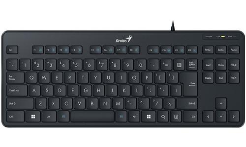 GENIUS klávesnice LuxeMate 110 drátová, USB, CZ+SK layout, černá - AGEMcz