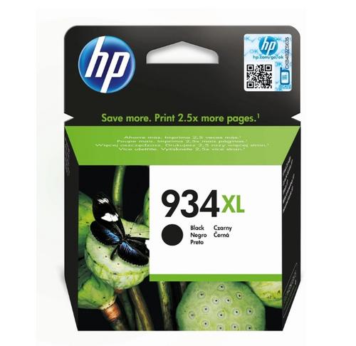 HP C2P23AE originální inkoustová náplň č.934XL černá velká cca 1000 stran - AGEMcz