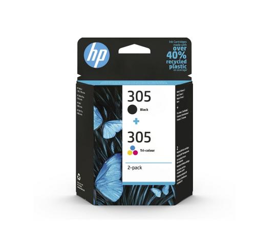 HP 6ZD17A náplň č.305 černá+barevná cca 120/100 stran (3YM60AE+3YM61AE) - AGEMcz