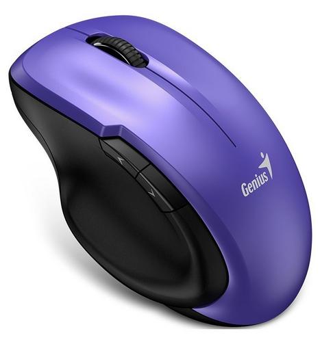GENIUS myš Ergo 8200S Wireless tichá,1200dpi, fialová - AGEMcz
