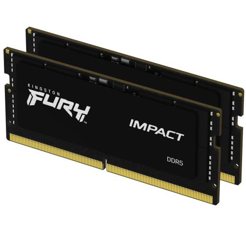KINGSTON 64GB=2x32GB SO-DIMM DDR5 4800MHz CL38 Fury Impact - AGEMcz
