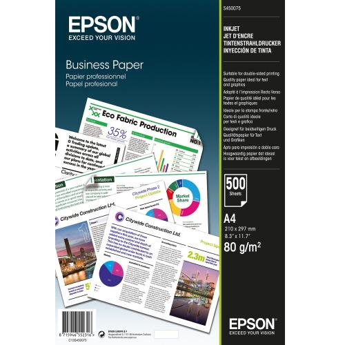 EPSON papír kancelářský Business Paper, A4, 500 listů - AGEMcz