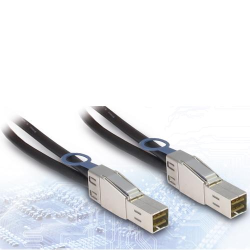 INTER-TECH kabel (SFF-8644) Externí Mini-SAS HD na (SFF-8644) Externí Mini-SAS HD, 1m - AGEMcz