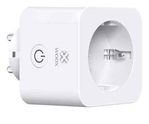 WOOX R6113-4pack smart plug, chytrá zásuvka DE/Schuko (bez kolíku, 4ks v balení), WiFi 16A, s měřením, kompatibilní s Tuya - AGEMcz
