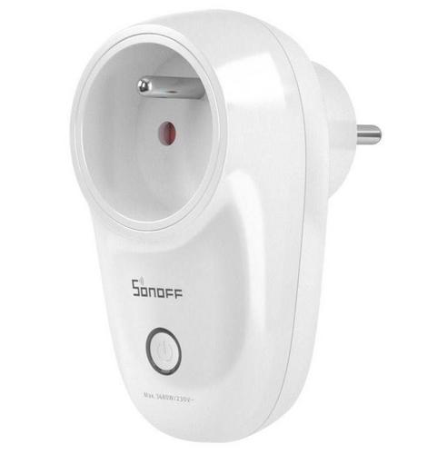 SONOFF S26R2 WiFi smart plug, chytrá zásuvka FR (s kolíkem), kompatibilní s eWeLink - AGEMcz
