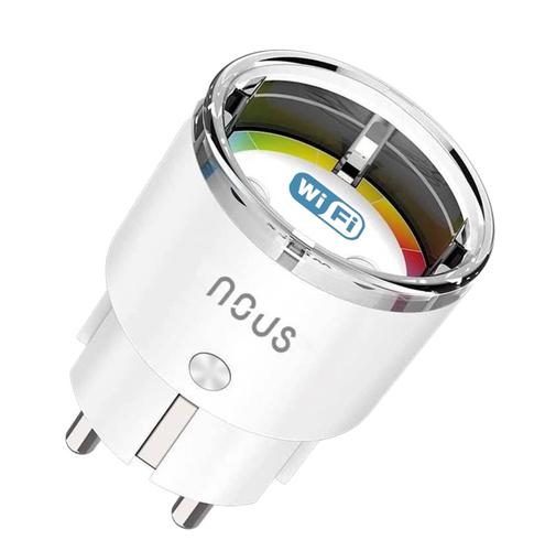 NOUS A1 smart plug, chytrá zásuvka DE/Schuko (bez kolíku), WiFi 15A, s měřením, kompatibilní s Tuya - AGEMcz