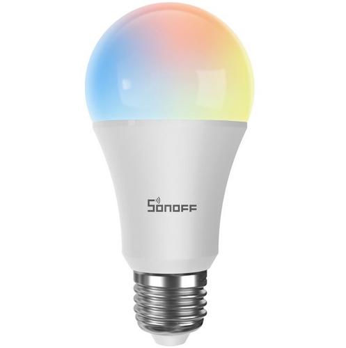 SONOFF B05-BL-A60, smart žárovka E27 230V, WiFi, baňka, 806lm, RGB, teplá/studená - AGEMcz
