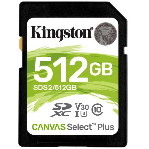 KINGSTON SD card SDXC 512GB Canvas Select Plus - AGEMcz