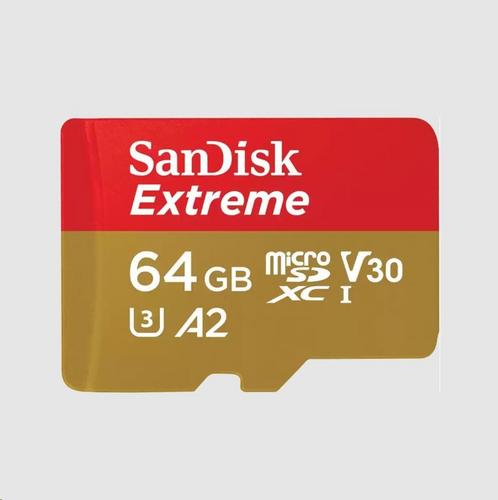 SANDISK micro SDXC karta 64GB Extreme Mobile Gaming (190 MB/s Class 10, UHS-I U3 V30) - AGEMcz