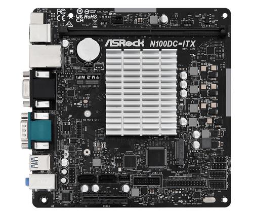 ASROCK N100DC-ITX (použitý) s integrovaným intel CPU quad-core N100 - Doprodej AGEMcz