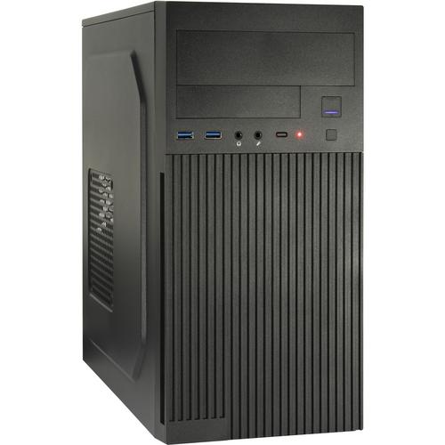 INTER-TECH case IT-6521 Straight Micro Tower, black - AGEMcz