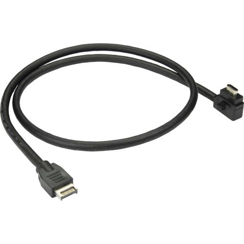 INTER-TECH kabel USB-C pro dodatečnou montáž do case IT-2815 a IT-6521 - AGEMcz