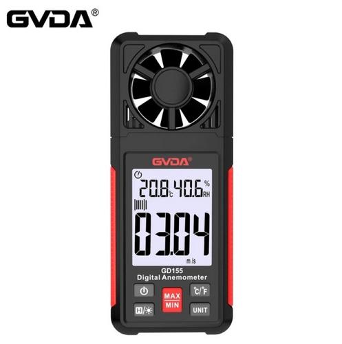 GVDA GD155 Digitální měřič rychlosti větru (anometr) - AGEMcz