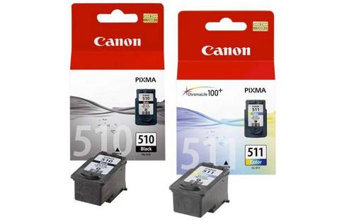CANON PG-510 / CL-511 originál náplň barevná + černá multipack - AGEMcz
