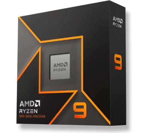 AMD cpu Ryzen 9 9900X AM5 Box (bez chladiče, 4.4GHz / 5.6GHz, 12+64MB cache, 120W, 12x jádro, 24x vlákno, grafika), Zen5 Granite Ridge AM5 - AGEMcz