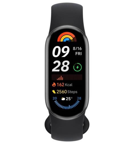 XIAOMI Mi Smart Band 9 Midnight Black fitness náramek černý