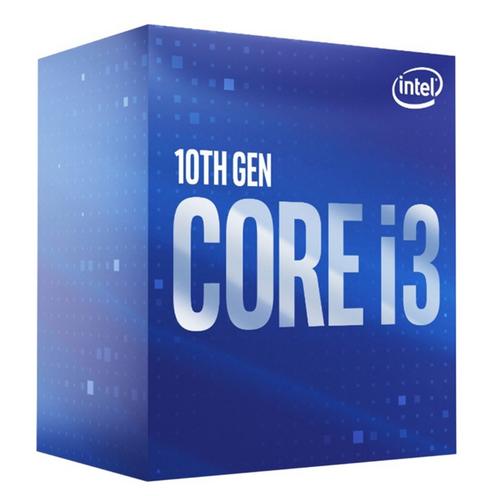 INTEL cpu CORE i3-10100 socket1200 Comet Lake BOX 65W 10.generace (s chladičem, 3.6GHz turbo 4.3GHz, 4x jádro, 8x vlákno, 6MB cache, pro DDR4 do 2666, grafika UHD 630) - AGEMcz