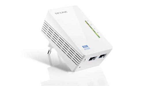 TP-LINK TL-WPA4220 1 kus (použitý) 600Mbit Powerline Ethernet extender Wireless N 300Mbps, 1 kus, (wifi, homeplug)