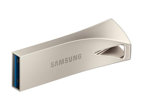 SAMSUNG BAR PLUS flash 256GB kovový stříbrný, USB3.2gen1 flash drive, - AGEMcz