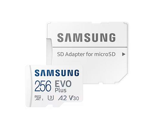 SAMSUNG micro SD card SDXC 256GB EVO PLUS class10 UHS-I U3 V30 - AGEMcz