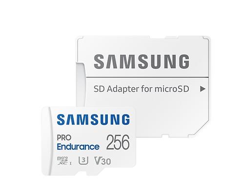 SAMSUNG micro SD card SDXC 256GB PRO Endurance class10 UHS-I U3 V30 - AGEMcz